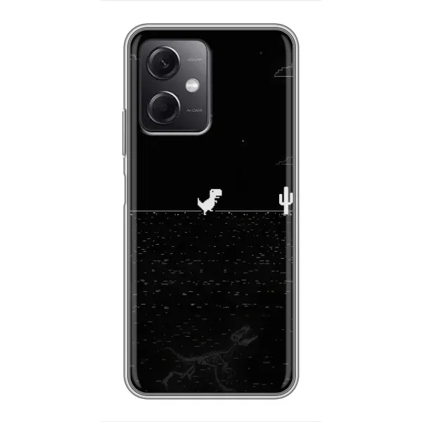 Чехол с рисунком «Динозаврик» для Xiaomi Redmi Note 12 (5G) Чехол с рисунком «Динозаврик» для Xiaomi Redmi Note 12 (5G)
