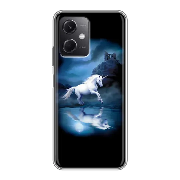 Чехол с рисунком «Единорог» для Xiaomi Redmi Note 12 (5G) Чехол с рисунком «Единорог» для Xiaomi Redmi Note 12 (5G)