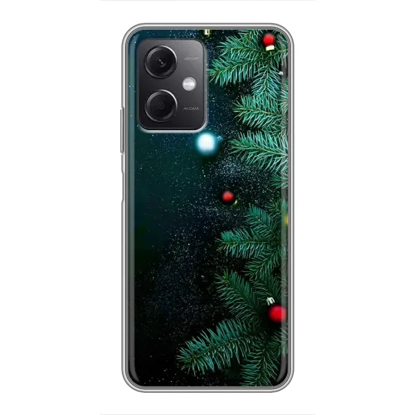 Чехол с рисунком «Елка» для Xiaomi Redmi Note 12 (5G) Чехол с рисунком «Елка» для Xiaomi Redmi Note 12 (5G)