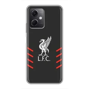 Силиконовые Чехлы принт Футбол на Xiaomi Redmi Note 12 (5G) (Эмблема Liverpool)