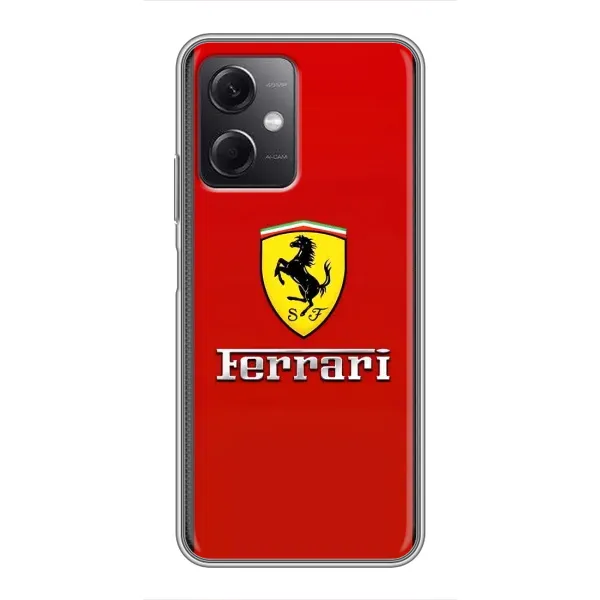 Чехол с рисунком «Ferrari Logo» для Xiaomi Redmi Note 12 (5G) Чехол с рисунком «Ferrari Logo» для Xiaomi Redmi Note 12 (5G)