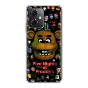 Чехлы Пять ночей с Фредди для Редми Ноут 12 5Джи (Freddy)
