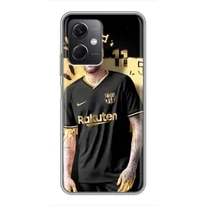 Силиконовый Чехол Xiaomi Redmi Note 12 (5G) (Gold Neymar)