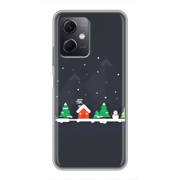 Чехол с рисунком «Город зимний» для Xiaomi Redmi Note 12 (5G) Чехол с рисунком «Город зимний» для Xiaomi Redmi Note 12 (5G)