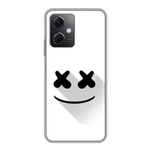 Силиконовые Чехлы (смешные стикеры) для Xiaomi Redmi Note 12 (5G) (Х-Х)