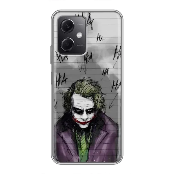 Чехол с рисунком «Joker клоун» для Xiaomi Redmi Note 12 (5G) Чехол с рисунком «Joker клоун» для Xiaomi Redmi Note 12 (5G)