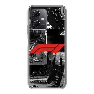 Чехол фильм Формула 1 для Xiaomi Redmi Note 12 (5G) (Коллаж Формула 1)
