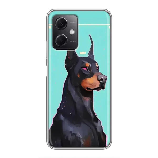 Чехол с рисунком «Король доберман» для Xiaomi Redmi Note 12 (5G) Чехол с рисунком «Король доберман» для Xiaomi Redmi Note 12 (5G)