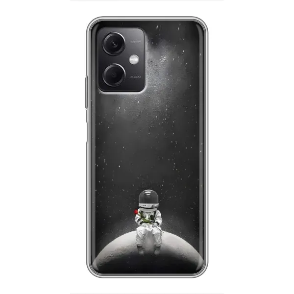 Чехол с рисунком «Космонавт романтик» для Xiaomi Redmi Note 12 (5G)