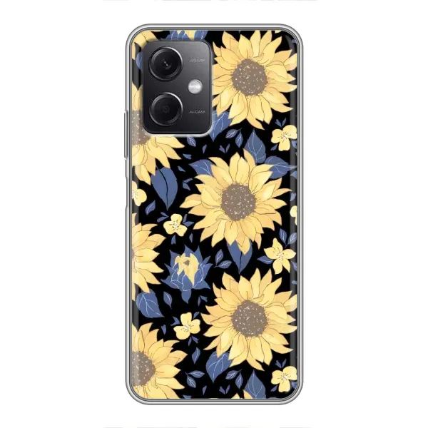 Чехол с рисунком «красивые цветы» для Xiaomi Redmi Note 12 (5G) Чехол с рисунком «красивые цветы» для Xiaomi Redmi Note 12 (5G)