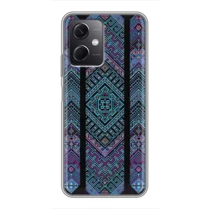 Силиконовый Чехол на Xiaomi Redmi Note 12 (5G) (Крутой орнамент)