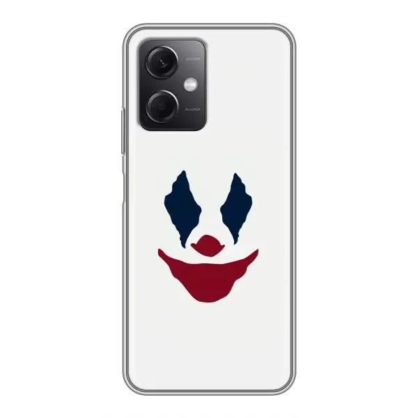 Чехол с рисунком «Лицо Джокера» для Xiaomi Redmi Note 12 (5G) Чехол с рисунком «Лицо Джокера» для Xiaomi Redmi Note 12 (5G)