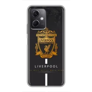 Силиконовые Чехлы принт Футбол на Xiaomi Redmi Note 12 (5G) (Liverpool)