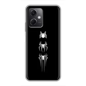 Чохол Супергерой Людина Павук на Xiaomi Redmi Note 12 (5G) (Лого павука)