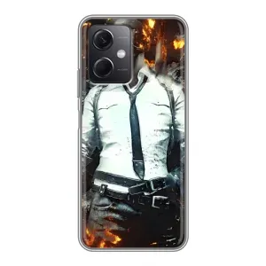 Чохол з картинкою "Герой Pubg" на Xiaomi Redmi Note 12 (5G) (Man Пубг)