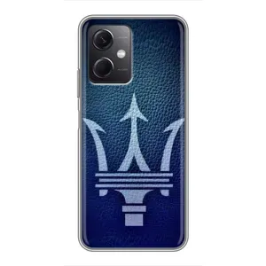 Чехлы с тематикой "Крутые машины" на Xiaomi Redmi Note 12 (5G) (Лого Maserati)