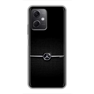 Силиконовый бампер с картинкой машины на Xiaomi Redmi Note 12 (5G) (Mercedes)