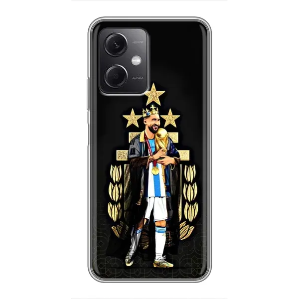 Чехол с рисунком «Месси король» для Xiaomi Redmi Note 12 (5G) Чехол с рисунком «Месси король» для Xiaomi Redmi Note 12 (5G)