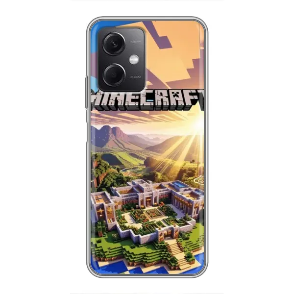 Чехол с рисунком «MINECRAFT» для Xiaomi Redmi Note 12 (5G) Чехол с рисунком «MINECRAFT» для Xiaomi Redmi Note 12 (5G)