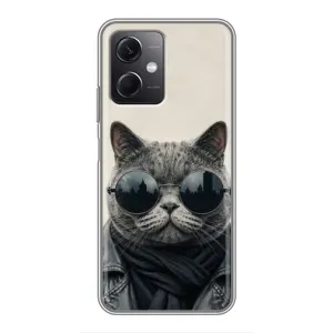 Чохол на тематику: Коти для Xiaomi Redmi Note 12 (5G) (Модний кіт)