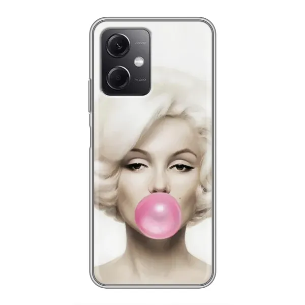 Чехол с рисунком «Монро» для Xiaomi Redmi Note 12 (5G) Чехол с рисунком «Монро» для Xiaomi Redmi Note 12 (5G)