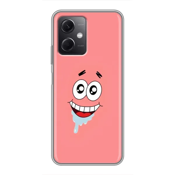 Чехол с рисунком «Мордочка Патрика» для Xiaomi Redmi Note 12 (5G) Чехол с рисунком «Мордочка Патрика» для Xiaomi Redmi Note 12 (5G)