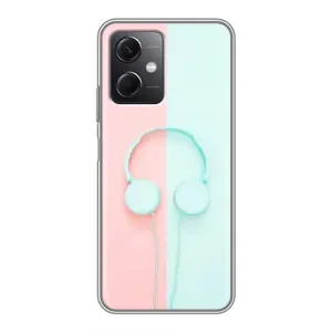 Девчачий Чехол для Xiaomi Redmi Note 12 (5G) (Наушники)