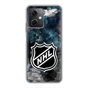 Чехлы с принтом Спортивная тематика для Xiaomi Redmi Note 12 (5G) (NHL хоккей)