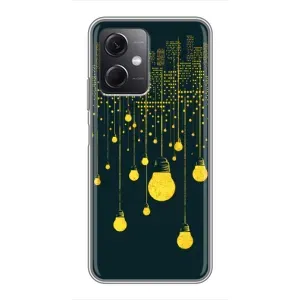 Силіконові Чохли Коханій людині для Xiaomi Redmi Note 12 (5G) (Нічне місто)