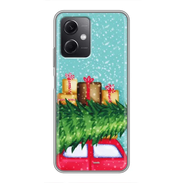 Чехол с рисунком «Новогодние подарки» для Xiaomi Redmi Note 12 (5G) Чехол с рисунком «Новогодние подарки» для Xiaomi Redmi Note 12 (5G)