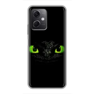 Чехол дракон Беззубик для Xiaomi Redmi Note 12 (5G) (Глаза Беззубика)