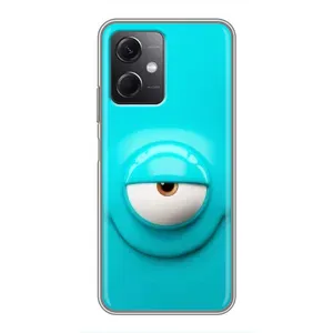 Силиконовые Чехлы (смешные стикеры) для Xiaomi Redmi Note 12 (5G) (Одноглазик)