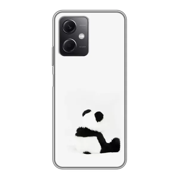 Чехол с рисунком «Панда обиделся» для Xiaomi Redmi Note 12 (5G) Чехол с рисунком «Панда обиделся» для Xiaomi Redmi Note 12 (5G)
