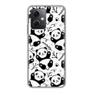 Чохли з Пандами на Xiaomi Redmi Note 12 (5G) (Пандочки)