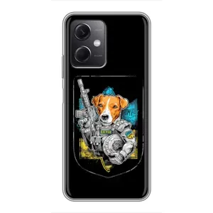 Чехол с принтом для Xiaomi Redmi Note 12 (5G) (Патрон Воин)