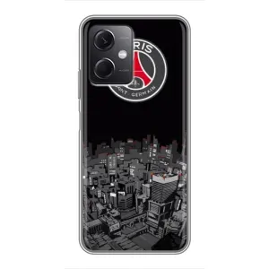 Силиконовые Чехлы принт Футбол на Xiaomi Redmi Note 12 (5G) (PSG)