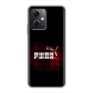 Чехол с Брендами одежды на Редми Ноут 12 5Джи (PUMA стиль)
