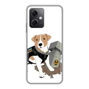 Чехол с принтом Собаки Патрон для Xiaomi Redmi Note 12 (5G) (Пёс Патрон с ракетой)