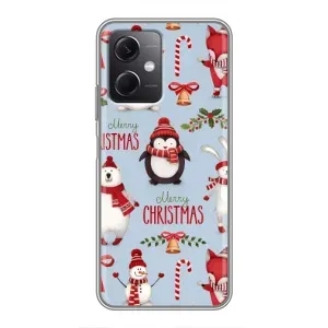 Чехол Санта Клаус для Xiaomi Redmi Note 12 (5G) (Рождественский)