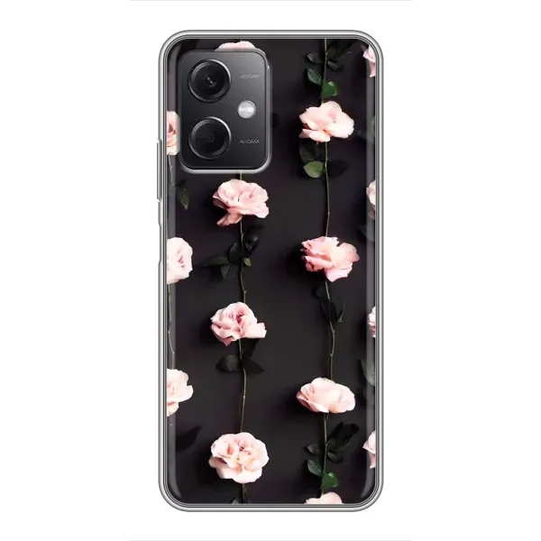 Чехол с рисунком «Розы» для Xiaomi Redmi Note 12 (5G) Чехол с рисунком «Розы» для Xiaomi Redmi Note 12 (5G)