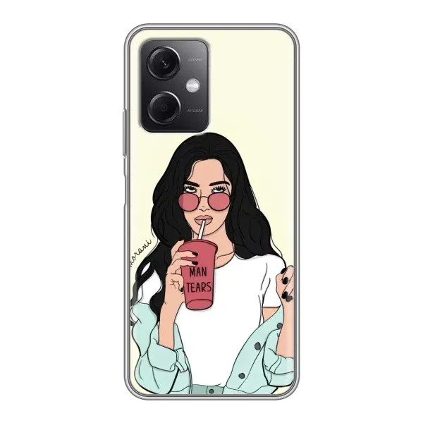 Чехол с рисунком «С напитком» для Xiaomi Redmi Note 12 (5G) Чехол с рисунком «С напитком» для Xiaomi Redmi Note 12 (5G)