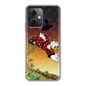 Силиконовый чехол для Xiaomi Redmi Note 12 (5G) (Скрудж Луи Виттон)