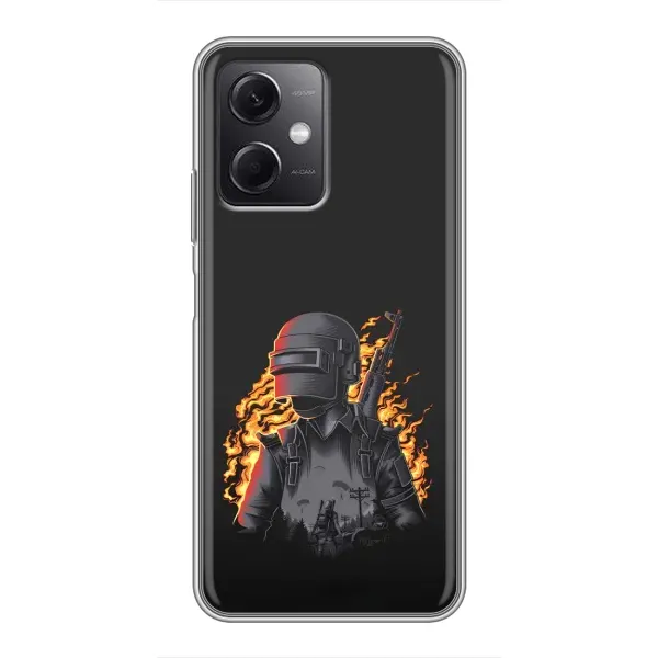 Чехол с рисунком «В огне» для Xiaomi Redmi Note 12 (5G) Чехол с рисунком «В огне» для Xiaomi Redmi Note 12 (5G)