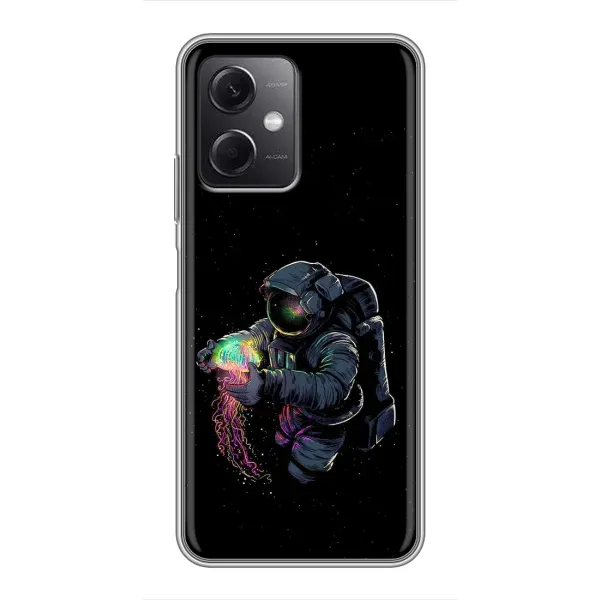 Чехол с рисунком «В руках земля» для Xiaomi Redmi Note 12 (5G)