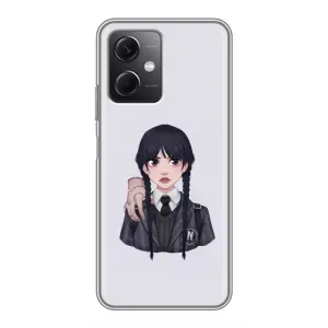 Чехлы с принтом Уэнсдей на Xiaomi Redmi Note 12 (5G) (Вещь Венсдей)