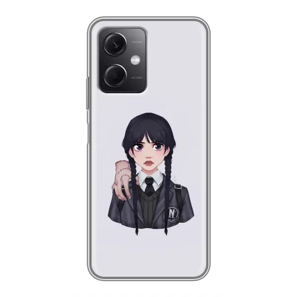 Чехол с рисунком «Вещь Венсдей» для Xiaomi Redmi Note 12 (5G) Чехол с рисунком «Вещь Венсдей» для Xiaomi Redmi Note 12 (5G)
