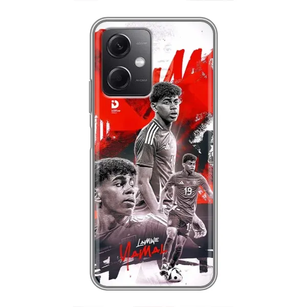 Чехол с рисунком «Ямаль 19» для Xiaomi Redmi Note 12 (5G) Чехол с рисунком «Ямаль 19» для Xiaomi Redmi Note 12 (5G)