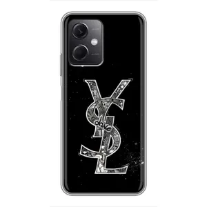 Чохол (Dior, Prada, YSL, Chanel) для Xiaomi Redmi Note 12 (5G) (YSL)