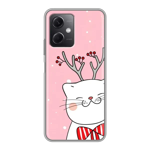 Чехол с рисунком «Зимний кот» для Xiaomi Redmi Note 12 (5G) Чехол с рисунком «Зимний кот» для Xiaomi Redmi Note 12 (5G)