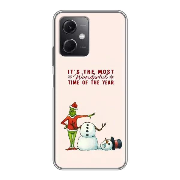Чехол с рисунком «Злой Гринч» для Xiaomi Redmi Note 12 (5G)
